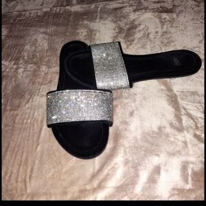 Victoria's secret bling slippers MED